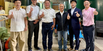 宜蘭酒米跨海赴日試釀 首批成酒12月揭曉
