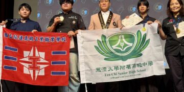 建築美學融入糖藝 花蓮高工黃士家國際賽勇奪三金
