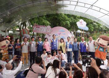 影音/ 賞桐 Give Me Five！2026 桃園桐花祭盛大開幕 主打「兒童版」邀全家桐樂