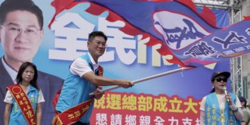 市政不能等、建設不能停 陳文賓競選總部成立大會 宣示用20年經驗立即上手