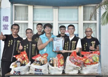 花蓮金虎爺廟、龍潭九奉寺送暖 普度物資直達花蓮市實物銀行