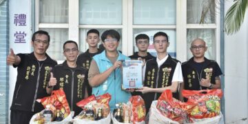 花蓮金虎爺廟、龍潭九奉寺送暖 普度物資直達花蓮市實物銀行