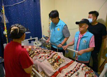 花蓮市公所關懷弱勢　魏嘉彥即時送暖助度難關