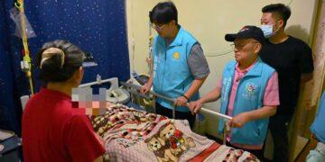 花蓮市公所關懷弱勢　魏嘉彥即時送暖助度難關