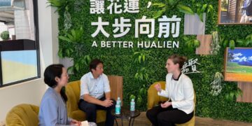 荷蘭在台辦事處拜訪未來基地　與魏嘉賢暢談花蓮未來發展