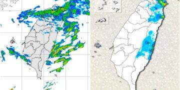影音/1203東北季風增強 基隆北海岸大臺北及東北部有雨