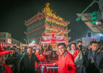 桃園龍德宮四媽祖年度南巡遶境 為期8天7夜 5千名信徒共襄盛舉