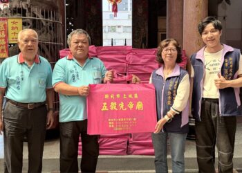 傳承神農大愛！土城五穀先帝廟中秋捐334箱物資助弱勢　7年累計善款物資破186萬元
