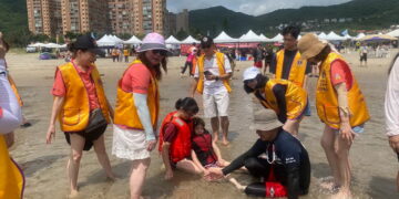 『海好有你！』　國際獅子會300A 3區第五專區攜手海上救生協會　陪伴腦麻兒童勇敢乘風破浪