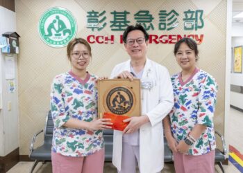 影音/危急時刻挺身而出 彰基醫護遇火警即刻投入救援