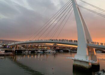 浪漫不打烊！淡水情人橋鋼纜檢查過關 3/27 起恢復通行守護旅人安全