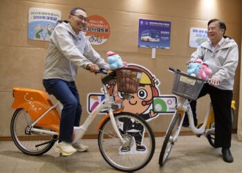 新北敬老愛心卡騎乘YouBike 2.0E享前30分鐘免費每日租借次數顯著提升