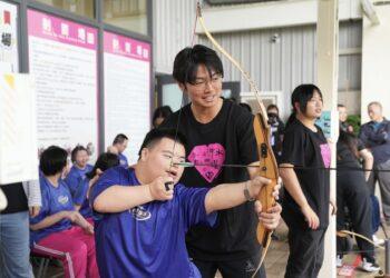 迎接 115 年全障運！新北體育局攜手特教學校 在三重運動中心點燃射箭熱情