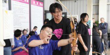 迎接 115 年全障運！新北體育局攜手特教學校 在三重運動中心點燃射箭熱情