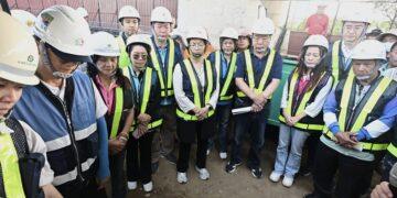 提升中彰通行便利性 王惠美視察臺中大肚-彰化和美跨河橋梁工程