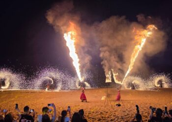 體驗北海岸夏夜魅力 2026北海潮與火結合AI光影與電音趴精彩不間斷