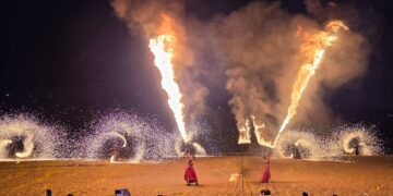 體驗北海岸夏夜魅力 2026北海潮與火結合AI光影與電音趴精彩不間斷