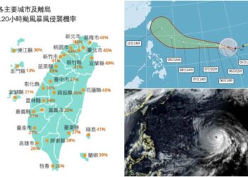 影音/0705強烈颱風巴威增大 暴風侵臺機率曝
