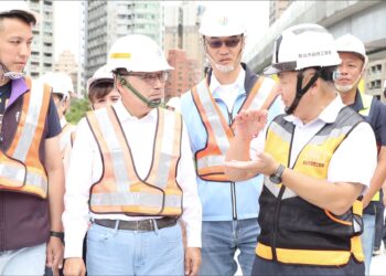 侯友宜視察淡北道路工程進度　要求工安品質並拚118年6月主線通車