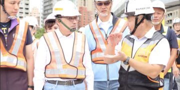 侯友宜視察淡北道路工程進度　要求工安品質並拚118年6月主線通車