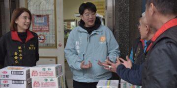 聖元宮贈實物銀行物資 魏嘉彥感謝愛心送暖