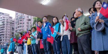 千人攜手熱情參加 「蘆竹115年元旦升旗典禮」