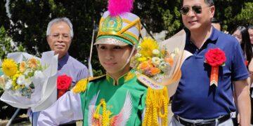 花蓮女中畢業典禮引人  經歷0403強震畢業生新生