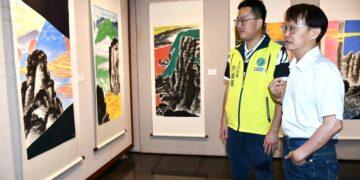 彰化藝術館山情.海韻-林世斌創作個展 歡迎民眾前往欣賞當代水墨的新風貌