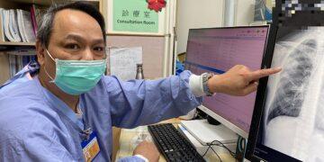 壯男赴日返台咳不停 員榮醫靠電腦斷層揪出「肺膿瘍」