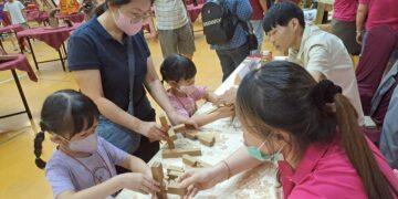 大葉學生志工隊前進鹿港魯班公宴 從課堂學習走入無形文化資產現場