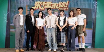 周興哲、袁澧林、邵雨薇、黃冠智、林思宇、林敬倫與吳思賢共同迎接HBO原創影集《來！金來號！》7月31日HBO Max熱血上線