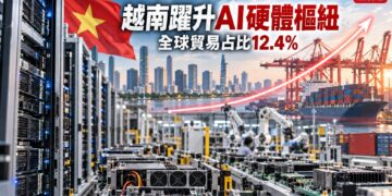 台灣自越南進口激增173% AI供應鏈雙向連結加深