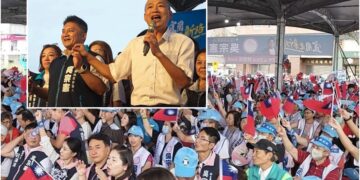 吳宗憲溪南競總成立大造勢　韓國瑜站台力挺