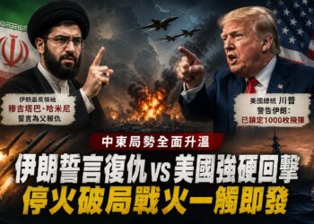 復仇意志無可避免！伊朗新任最高領袖揚言起訴美以高層 川普強硬回嗆「千枚飛彈已就緒」