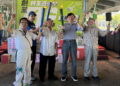 民進黨40週年黨慶　林國漳接棒宜縣民主先進聖火