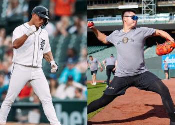 影/《MLB》旅美投打再度同場對決 李灝宇炸裂本季第三轟 鄧愷威3.2局失5分無關勝負