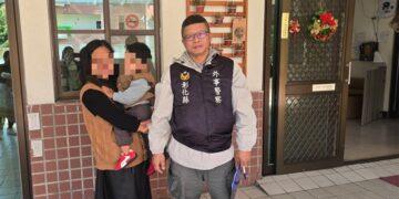 幼童無人照顧陷困境 外事巡佐暖心伸援化解危機