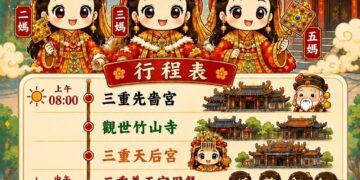 因應山邊媽祖三蘆賜福遶境 新北交通局6月6日啟動交通疏導與改道路線機制