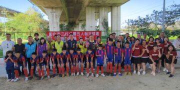 荒地變身運動綠洲 彰化市三村公園多功能球場啟用