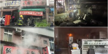影音/抽油煙機起火 宜市餐廳火警