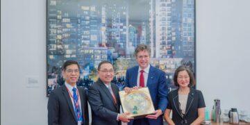 城市外交新里程！侯友宜會晤墨爾本市長 Reece 力邀名城交流文化與教育