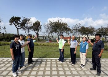 社頭護天宮停車設施完工啟用 參山處邀大家中秋節來賞月