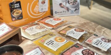 中秋除了月餅 陸仕攜手但漢蓉推出菱角芋香蔬食湯 當令食材結合蔬食減碳攜手海大推產學共好