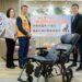 響應好日子大平台!永福獅子會捐贈 35台高階輪椅 無段仰躺功能讓失能者更舒適