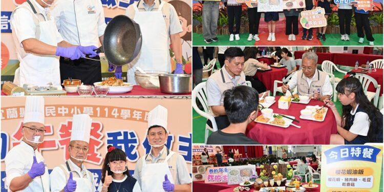 宜縣學校午餐菜單甄選　國小林語桐及國中羅芮玲勝出