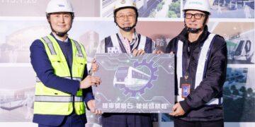 桃園捷運綠線列車首次駛入地下車站 號誌系統主線動態測試將展開