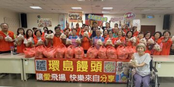 愛心饅頭再度飄香彰化 榮欣志工攜手送暖榮民眷