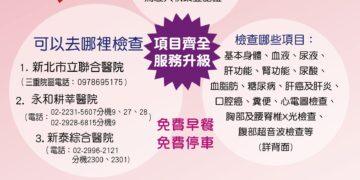 照顧運將有一套！新北交通局 4/1 起推計程車健檢     三家指定醫院同步受理