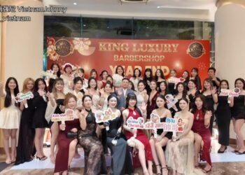 台商春酒太狂！越南洗頭技師為獎金拼了　嗨炸全場