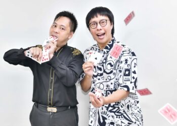 魔術師黃信凱 400場軍中生命教育講座 感動官兵 金鐘得主張啟樂拜師學藝！